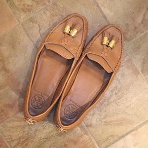 Tory Burch leather loafers